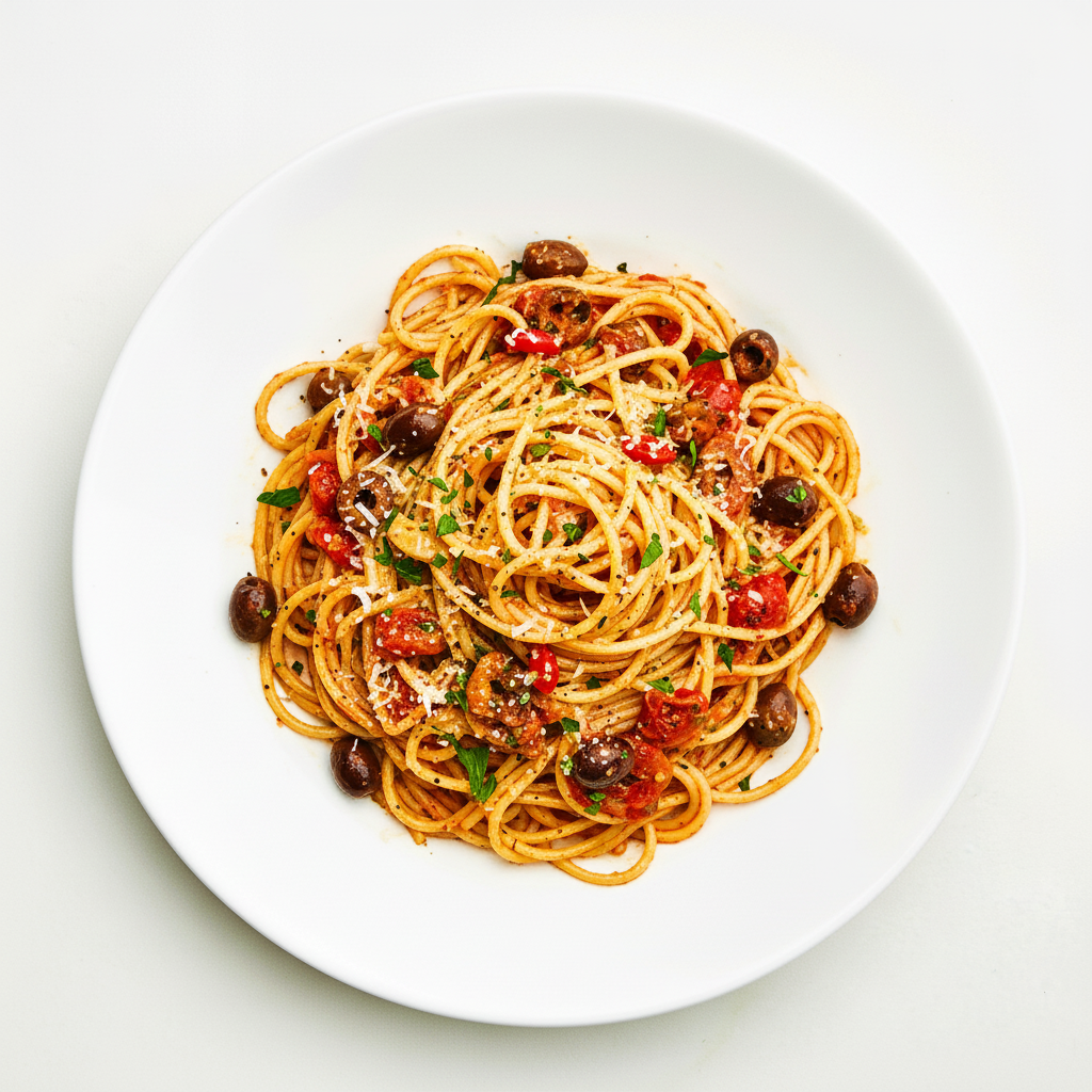 Spaghetti Alla Puttanesca Full