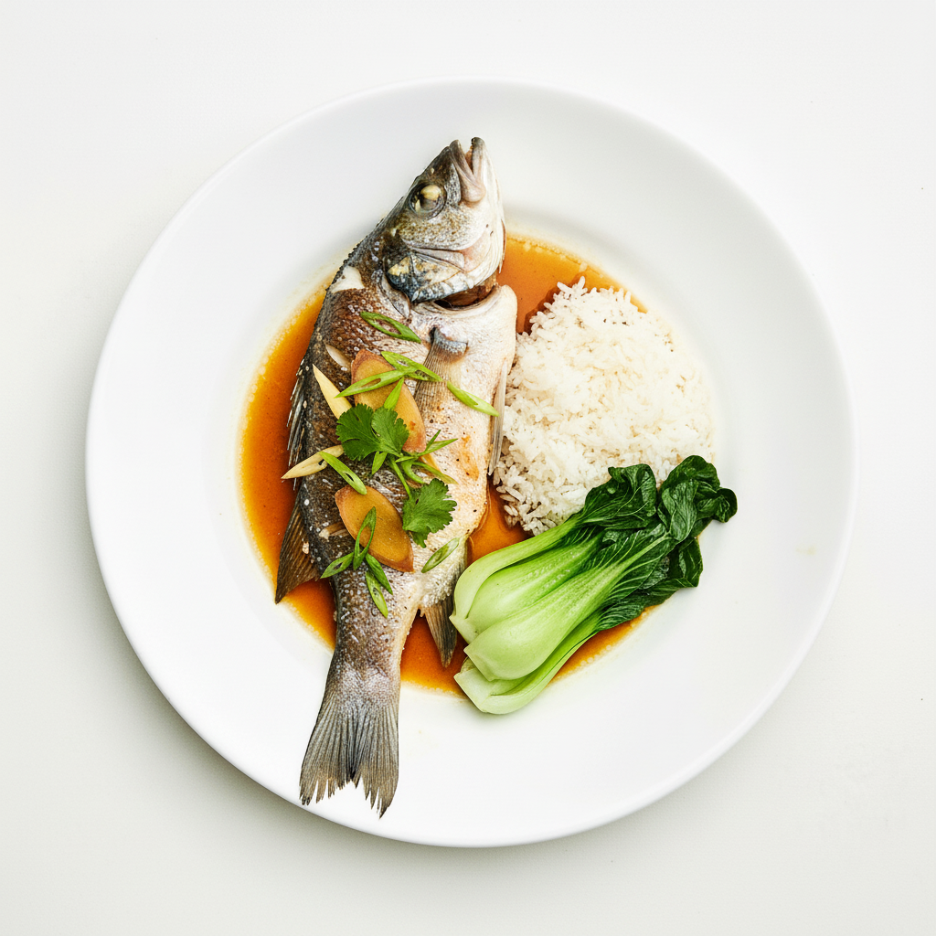 Fish with Ginger Shallot Full