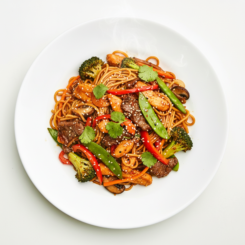 BEEF WITH OYSTER SAUCE (GF) Full