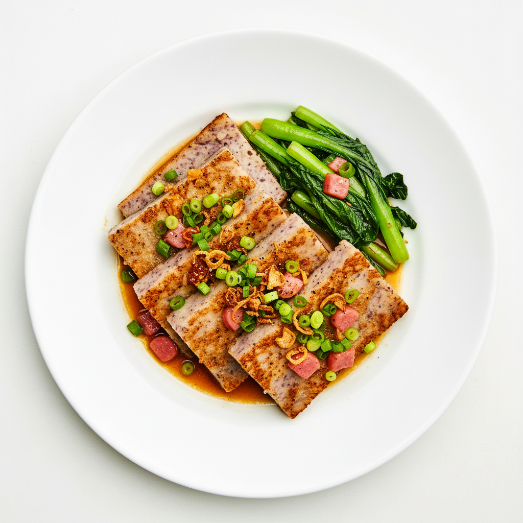 Deep Fried Glutinous Rice Cake w Brown Sugar Dip Full