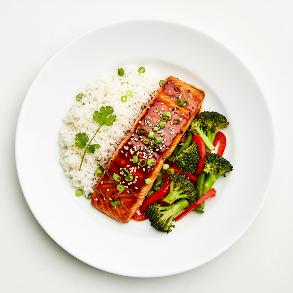 TERIYAKI SALMON Full