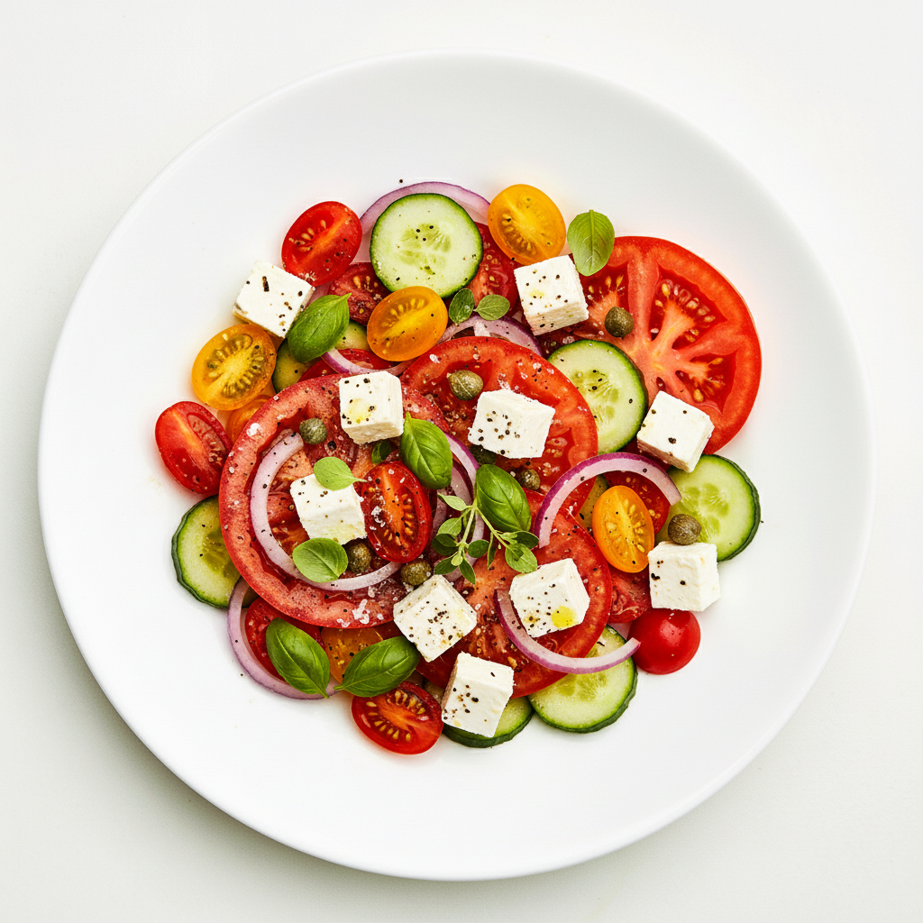 Heirloom Tomato Salad Full