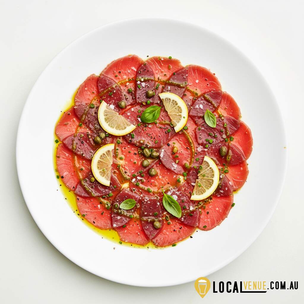 Tuna Carpaccio Full