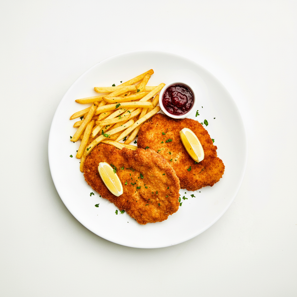 HERB CRUMBED VEAL CUTLET Full