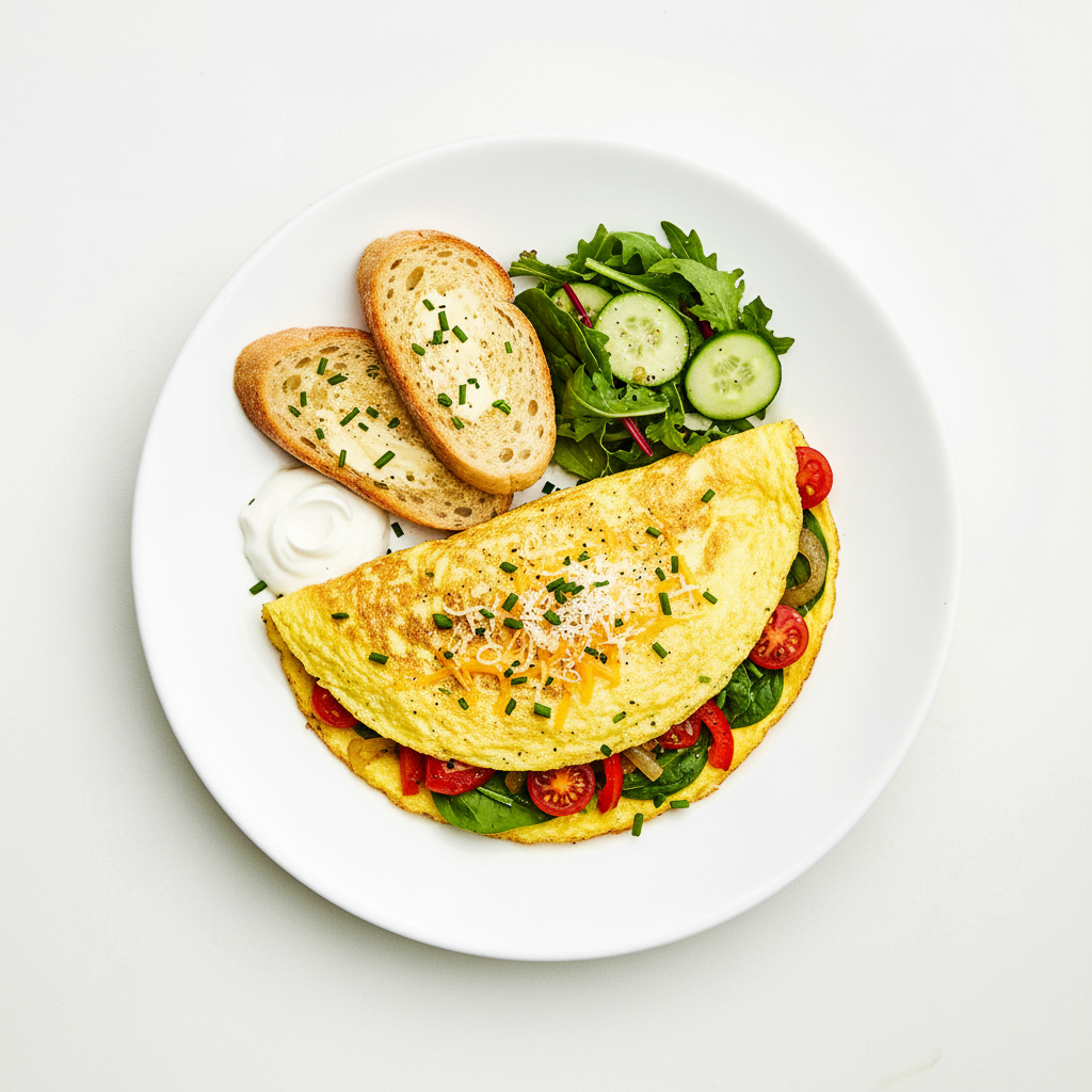 VEGETABLE OMELETTE Full