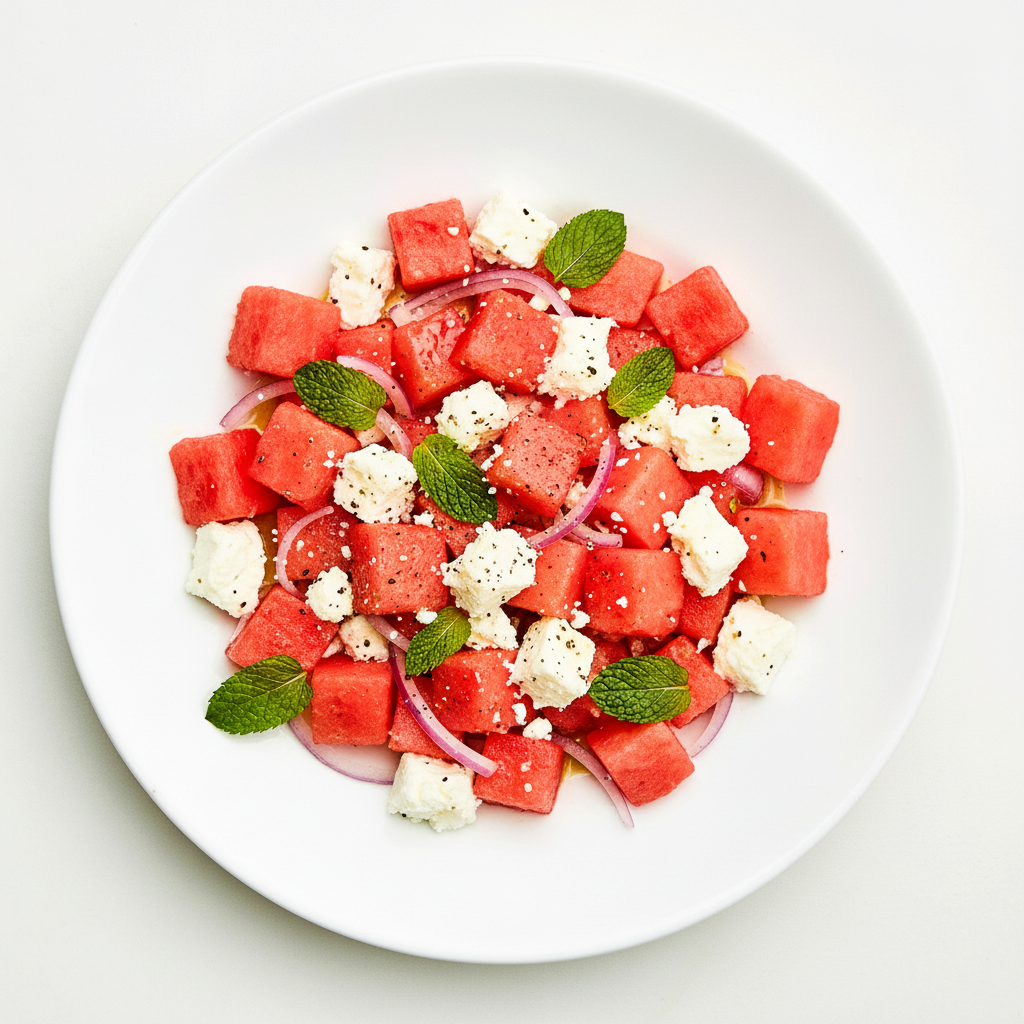 WATERMELON, FETA AND ROCKET Full