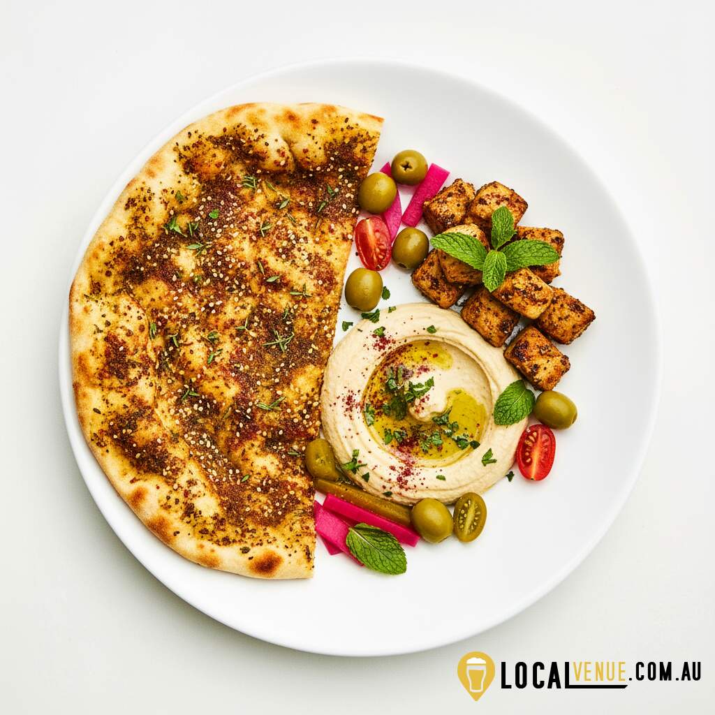 Roast Pumpkin Fatteh Full