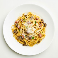 Lunch Special: Boscaiola Spaghetti