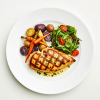 Grilled Chicken with Vegetables