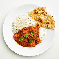 Curried Chicken w/ Steamed Rice
