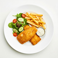 Crumbed Flathead (Lunch Special)