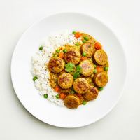 CURRIED BANGERS & MASH