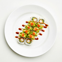 Mixed Dragon sushi