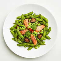 Yuzu edamame, sesame, buckwheat