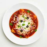 PULLED PORK & BLACK BEAN ENCHILADA - GF