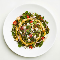 Greek Freekeh Salad (v) (gf)