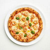 GARLIC CHILLI PRAWN PIZZA