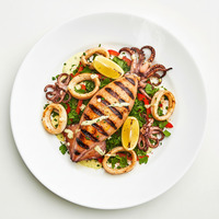 Squid with Ginger & Shallot