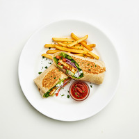 Haloumi & Avo Wrap