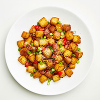 Batata Harra, vegan, gf