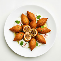 Lamb kibbeh, tzatziki, pickled walnut