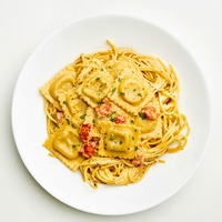 lobster & crab ravioli