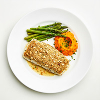 MACADAMIA CRUSTED BARRAMUNDI FILLET