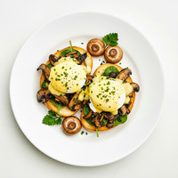 EGGS BENNY WITH MUSHROOM