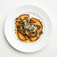 ROASTED MUSHROOM BRUSCHETTA