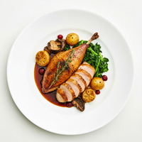 Roast pheasant 3-courses