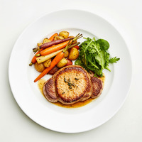 chilli garlic pork steak