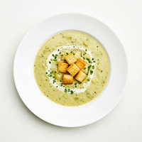 Wild Garlic & Potato Soup