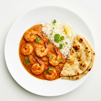 King Prawns in Curry Sauce