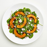 Warm Roasted Vegetable Salad (V)