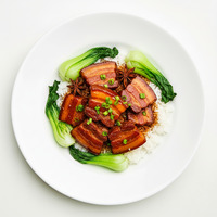 Braised Pork Belly with Preserved Vegetables