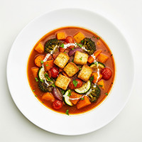 ROASTED ROOT VEGETABLE SOUP
