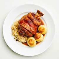 Schweinshaxe (roasted pork knuckle)