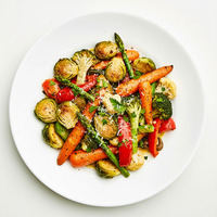 Side steamed vegetables