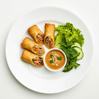 Street Market Platter (Mini Dim Sims, Springrolls, Samosa)
