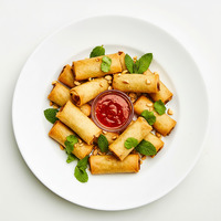 Thai Vegetable Spring Rolls (4)